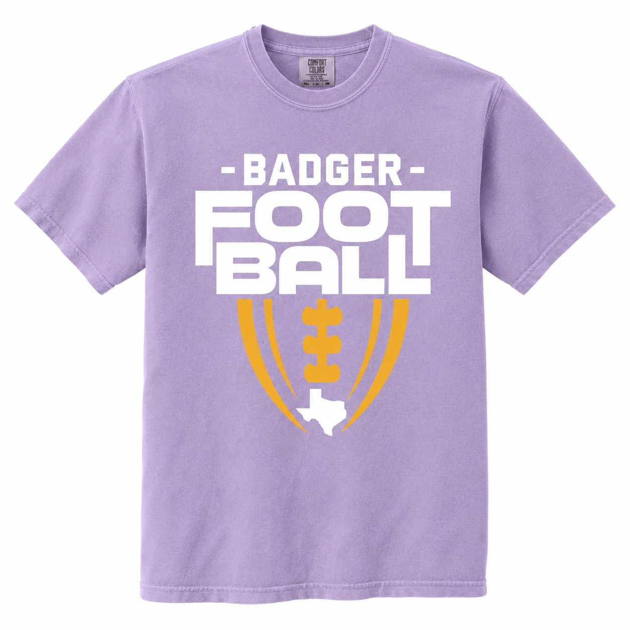 Comfort Colors - Badger Football TEXAS