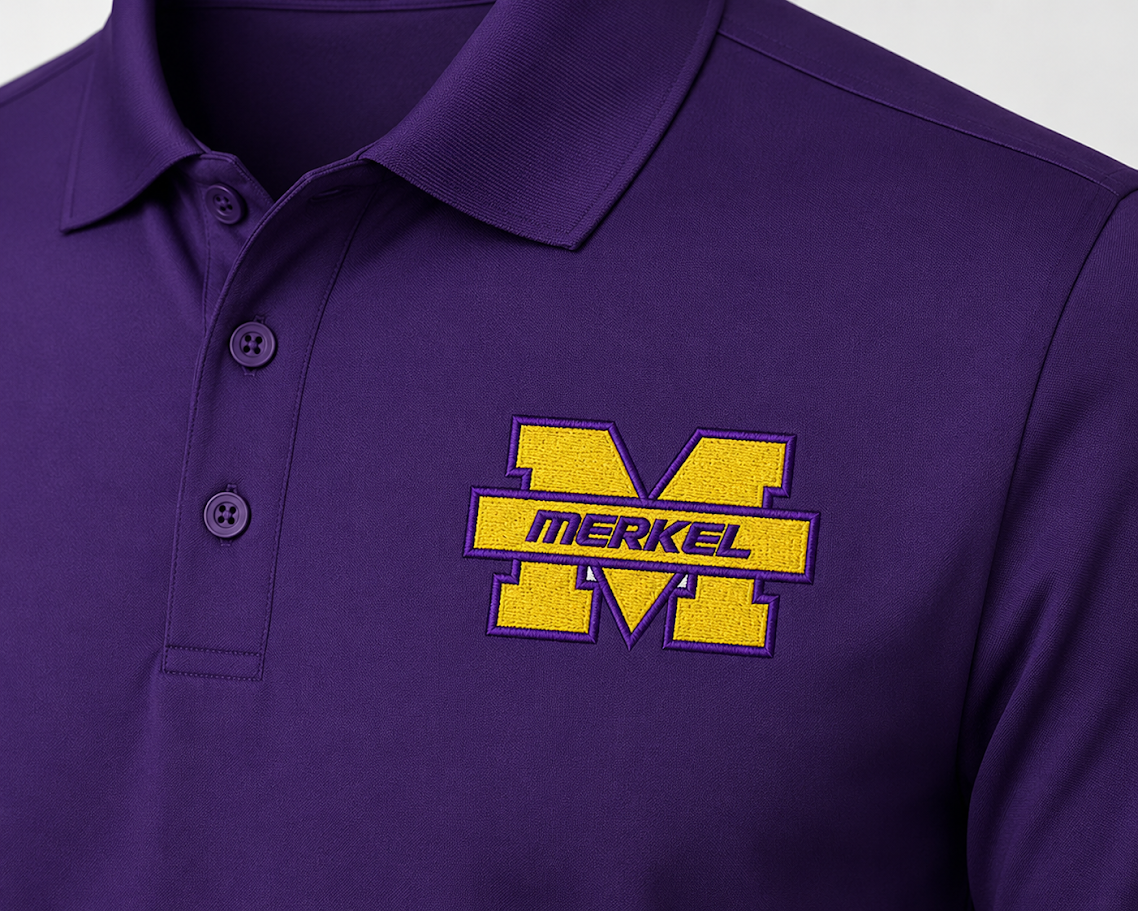 Short Sleeve POLO - Embroidered M
